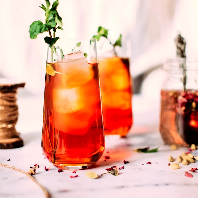 Iced Tea Fruits Rouges